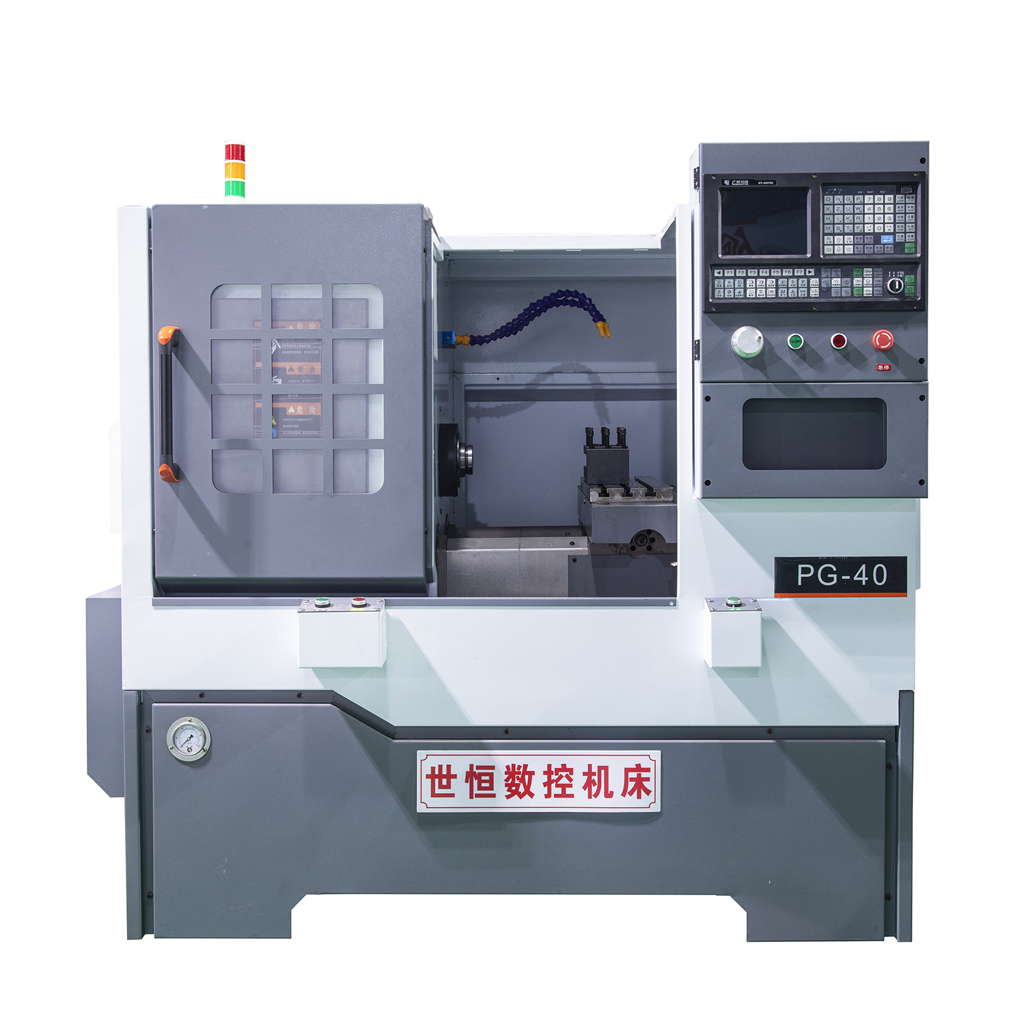 Flat Bed CNC Lathe With Linear Guide
