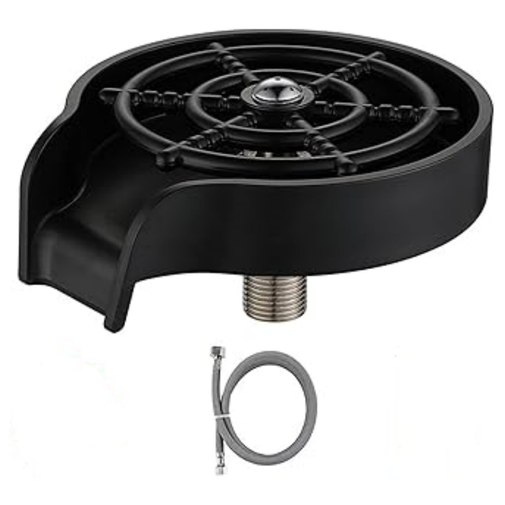 B02  Automatic Glass Rinser Powerful Cup Washer for Kitchen Sink