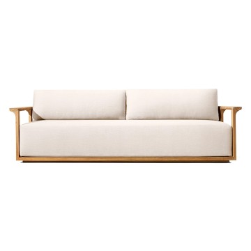 High-end Outdoor Deck Aluminum Sofa L...