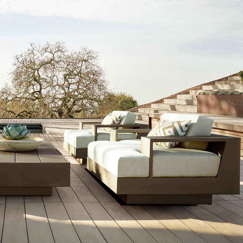 Jiangyiren Factory Hot Sale Aluminum Sofa Modern Luxury Garden Furniture (2)
