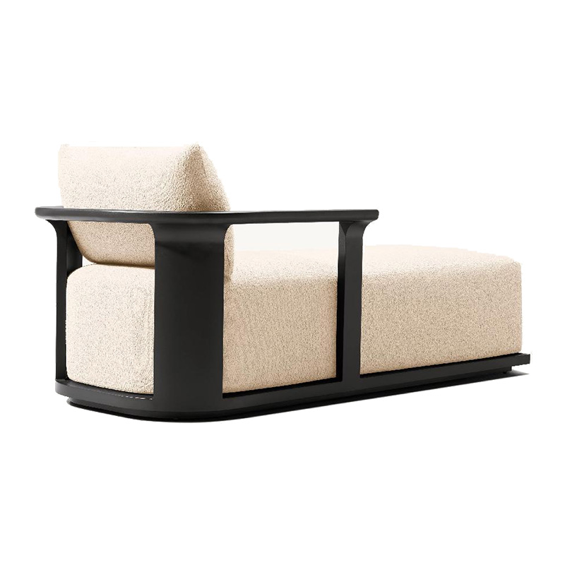 Luxury Teak Furniture Garden Chaise Lounge Pool Leisure Outdoor Toffee Chair (4).jpg