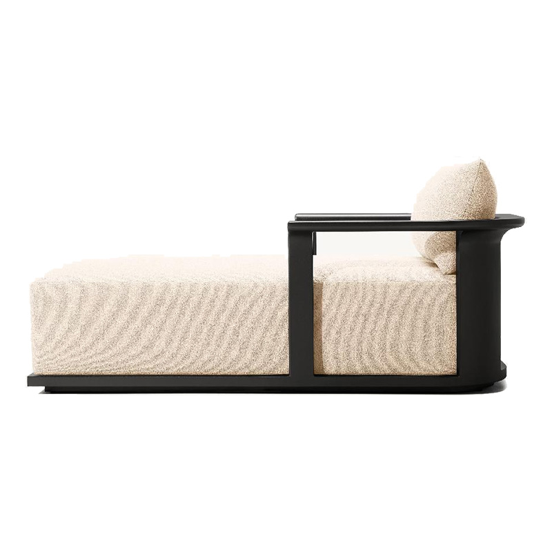 Luxury Teak Furniture Garden Chaise Lounge Pool Leisure Outdoor Toffee Chair (6).jpg