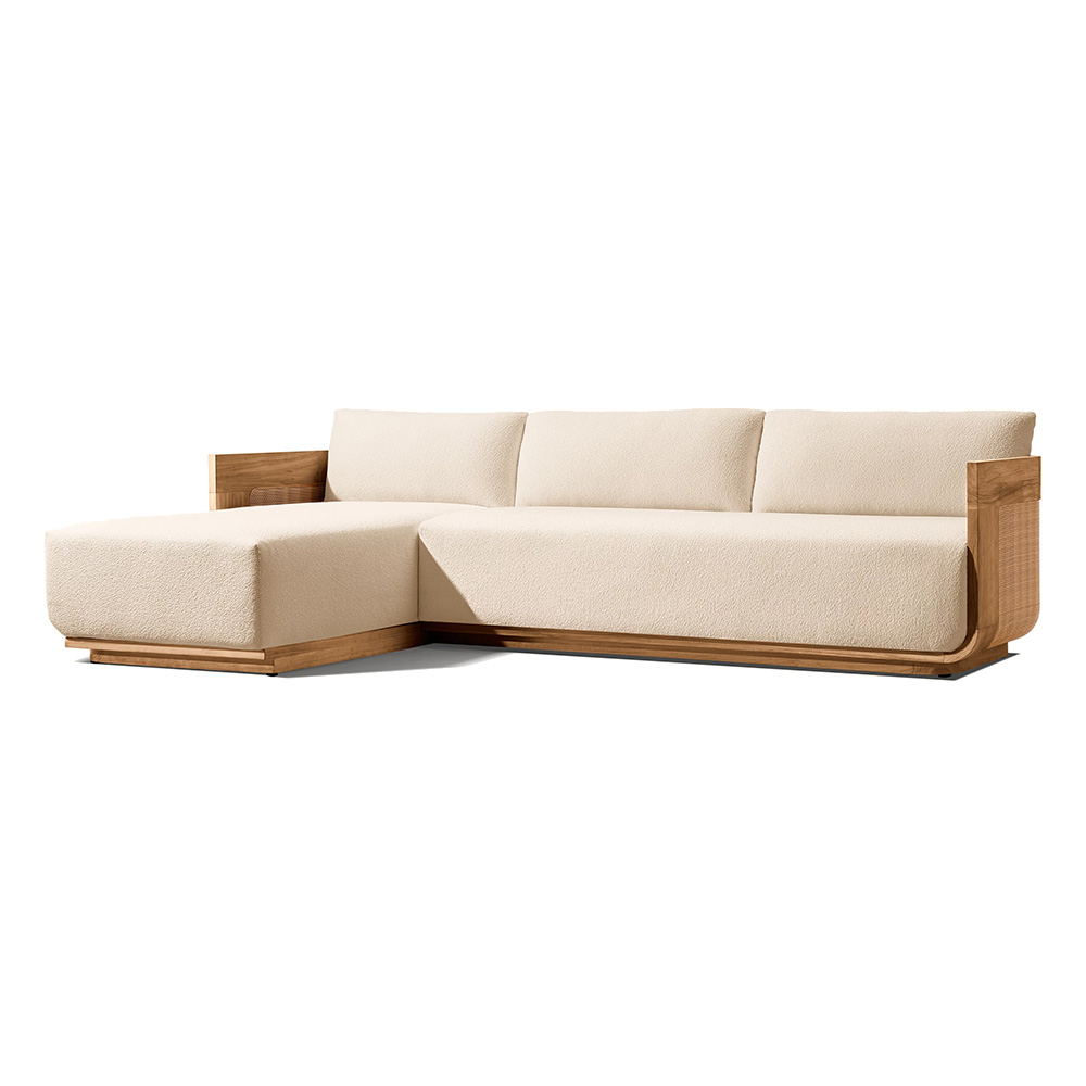 Outdoor Sofa Patio Deck Waterproof Sunproof Furniture Hotel Resort Teak Sofa (3).jpg