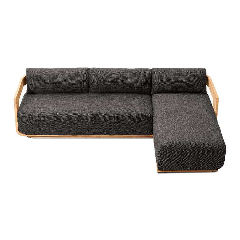 Outdoor Teak Sofa Set Modern Simple Weatherproof Fabric Waterproof Open Air Patio (4).jpg