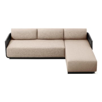 Outdoor Teak Sofa Set Weather Resista...