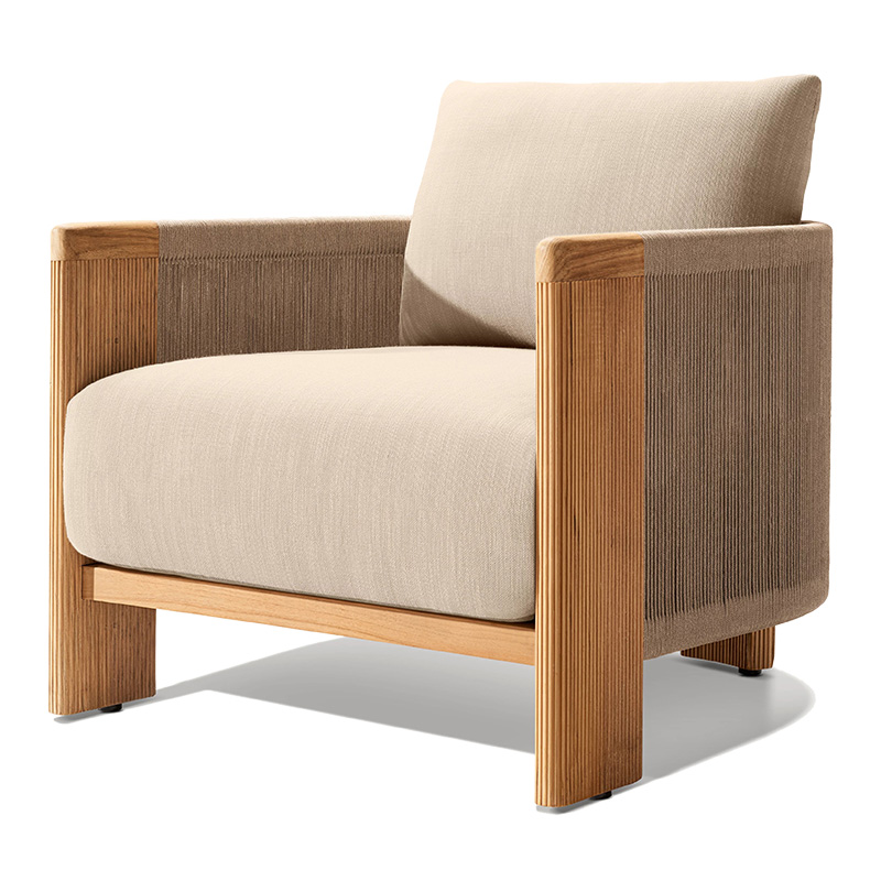Waterproof Teak Rattan Round Sofa Outdoor Garden Furniture Set (1).jpg