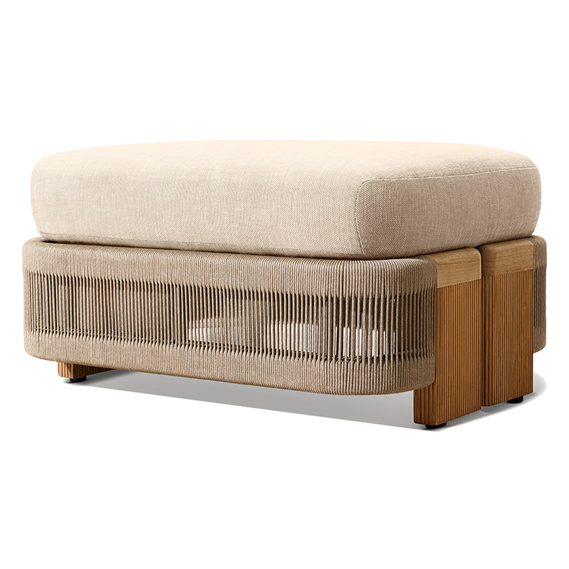 Waterproof Teak Rattan Round Sofa Outdoor Garden Furniture Set (9).jpg