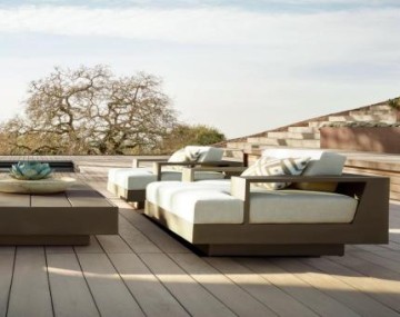 JIANGYIREN Villa Outdoor Modern Hotel Luxury Sofa Set