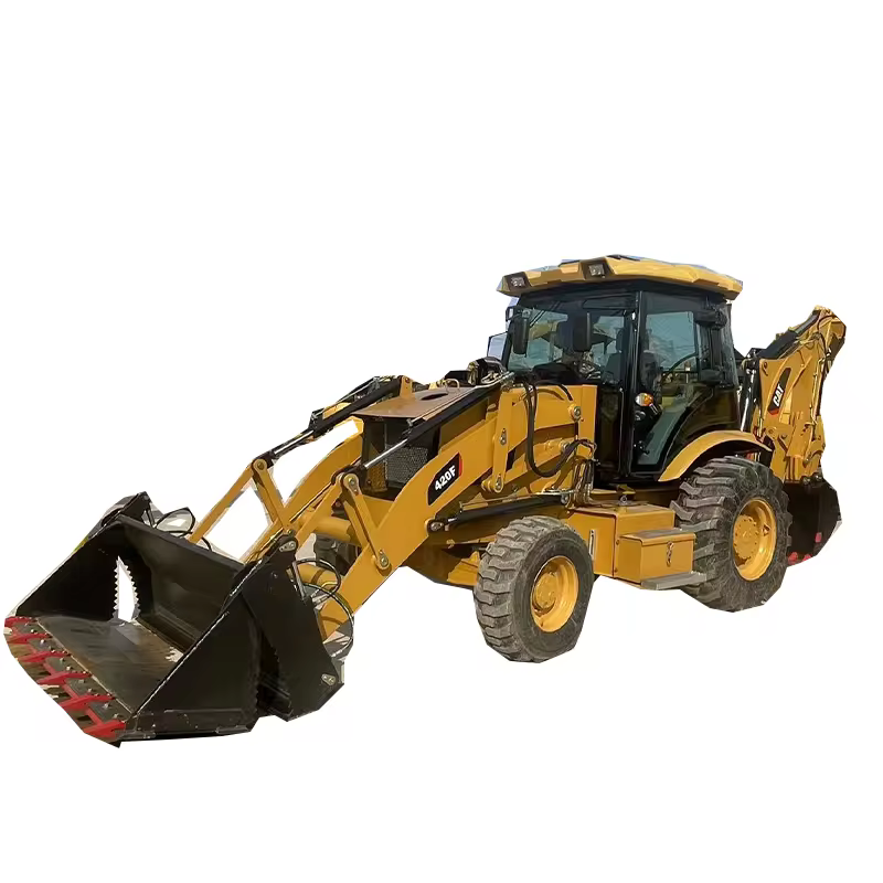 CAT420F  Backhoe loader