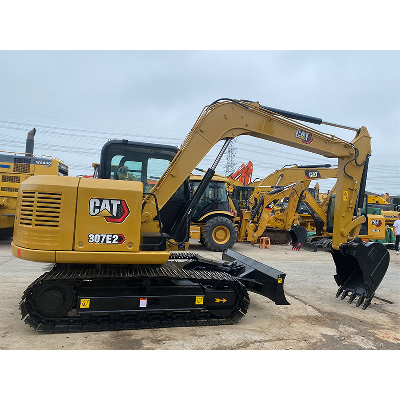 Used Mini Cat307 Excavator 7ton Mini Used Cat 307 CAT307e2 CAT 307d CAT 307e Good condition Hydraulic Crawler digger For Sale