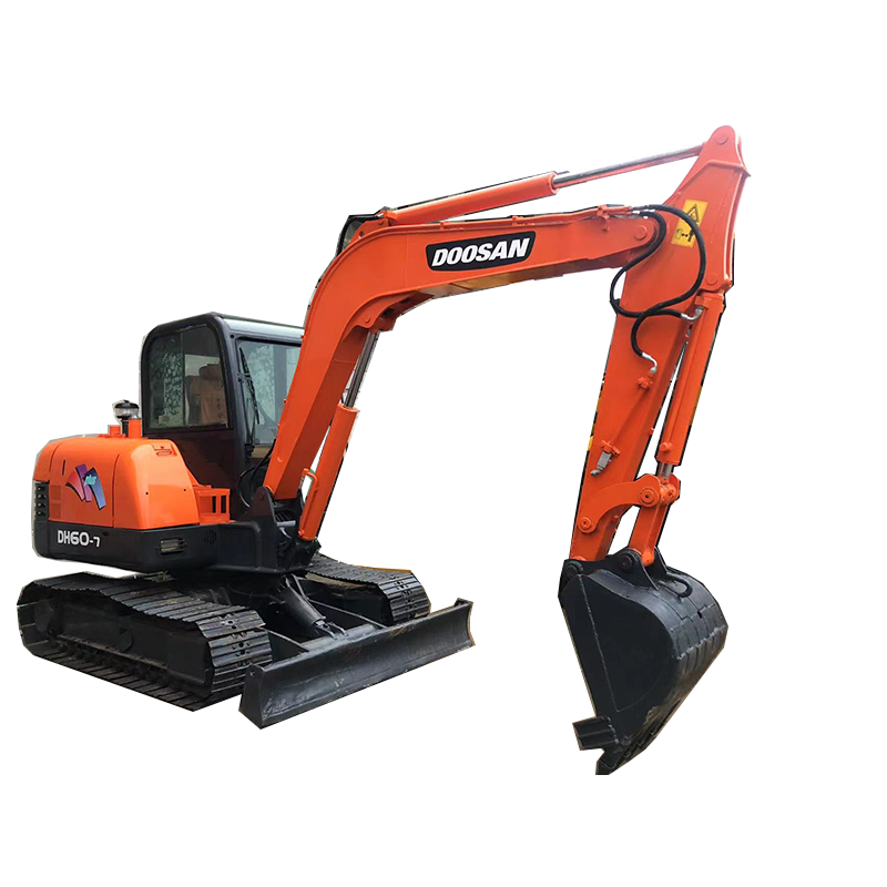 DOOSAN DH60-7 Used excavator doosan 60-7 stable performance 6ton mini digger low price to sell second-hand excavator