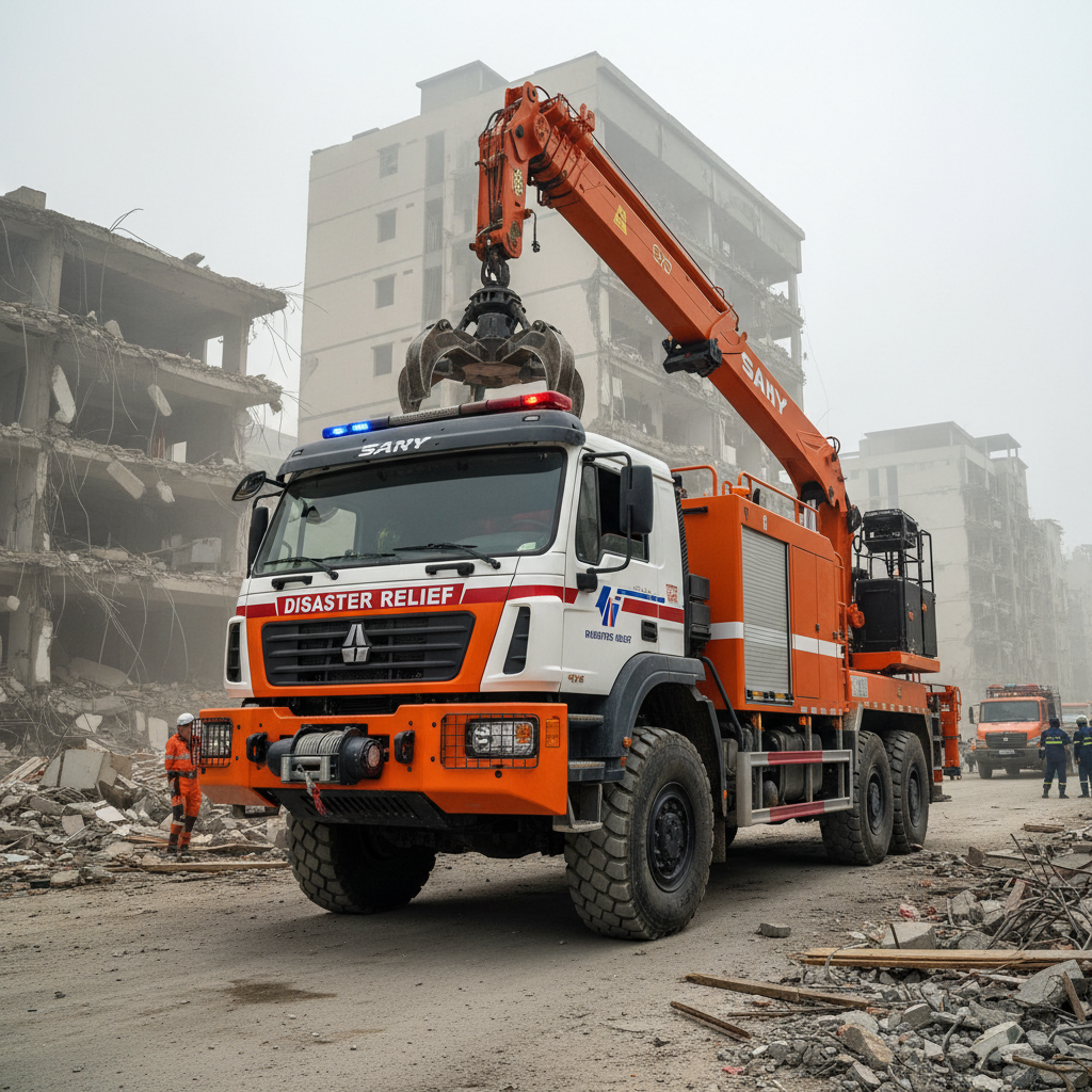 Sany Heavy Truck For Disaster Recovery