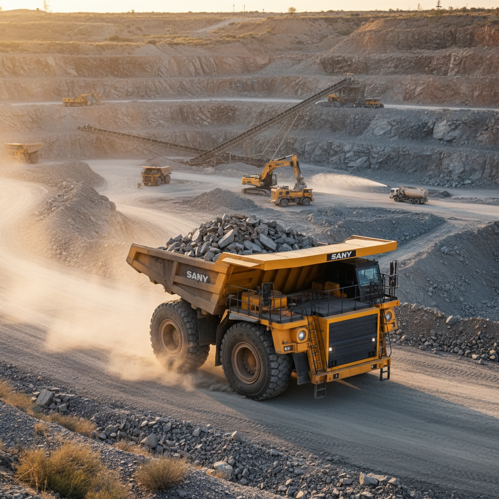 Sany Heavy Truck For Mining & Quarrying