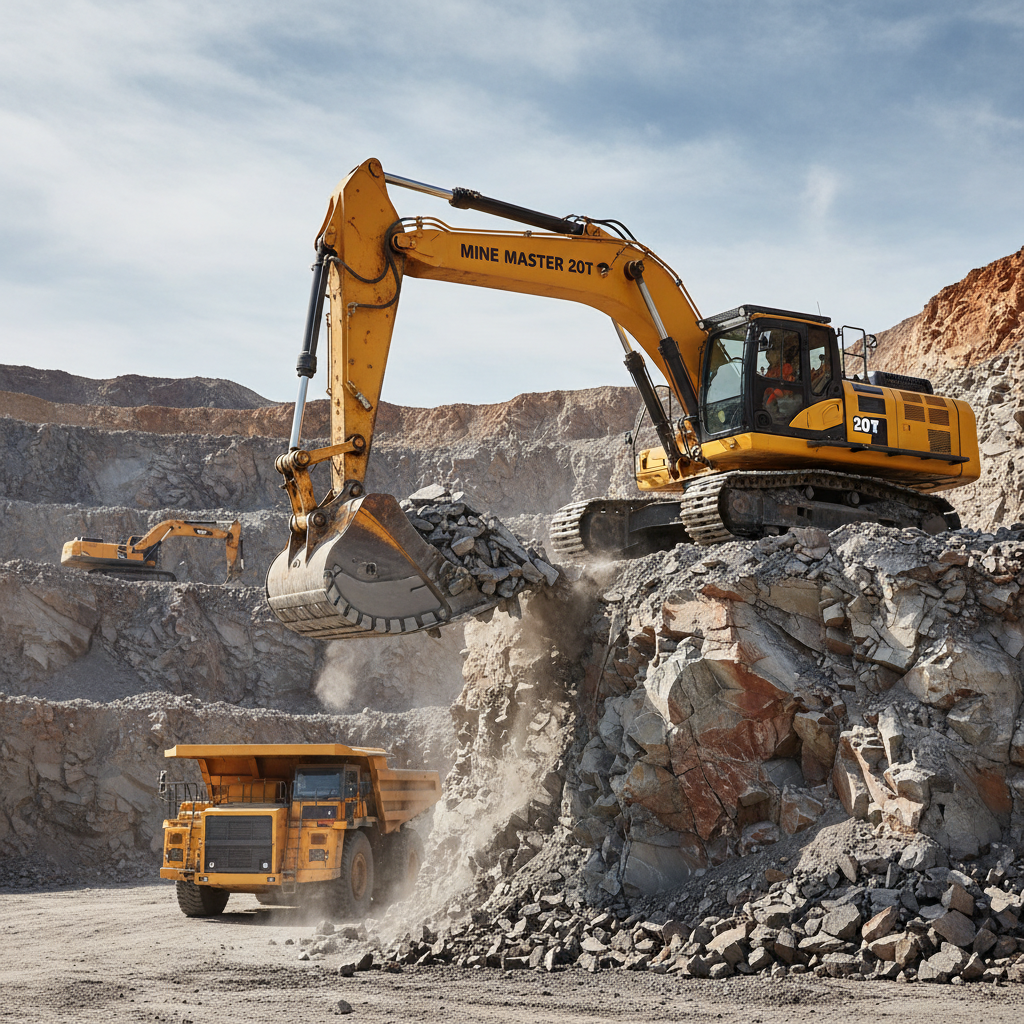 20 Ton Excavator For Mining & Quarrying