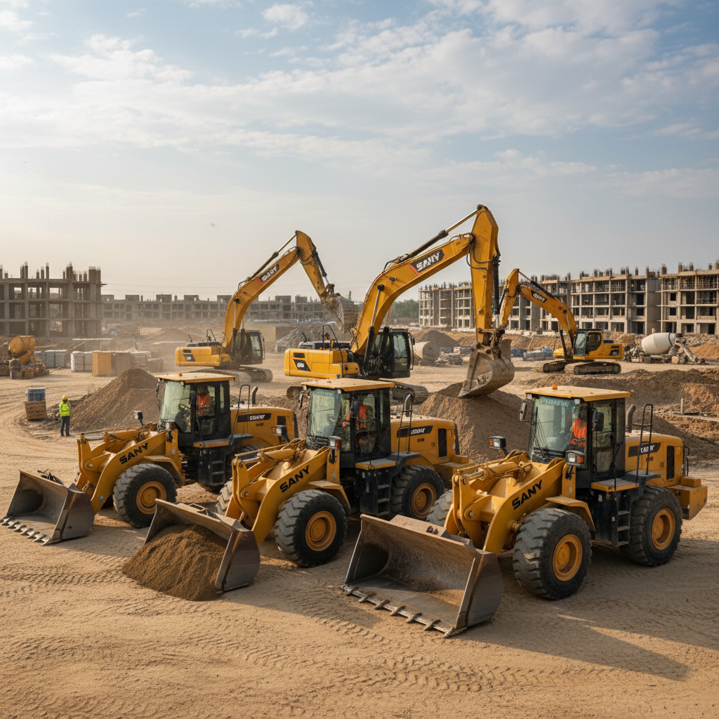 Sany Loaders For General Construction
