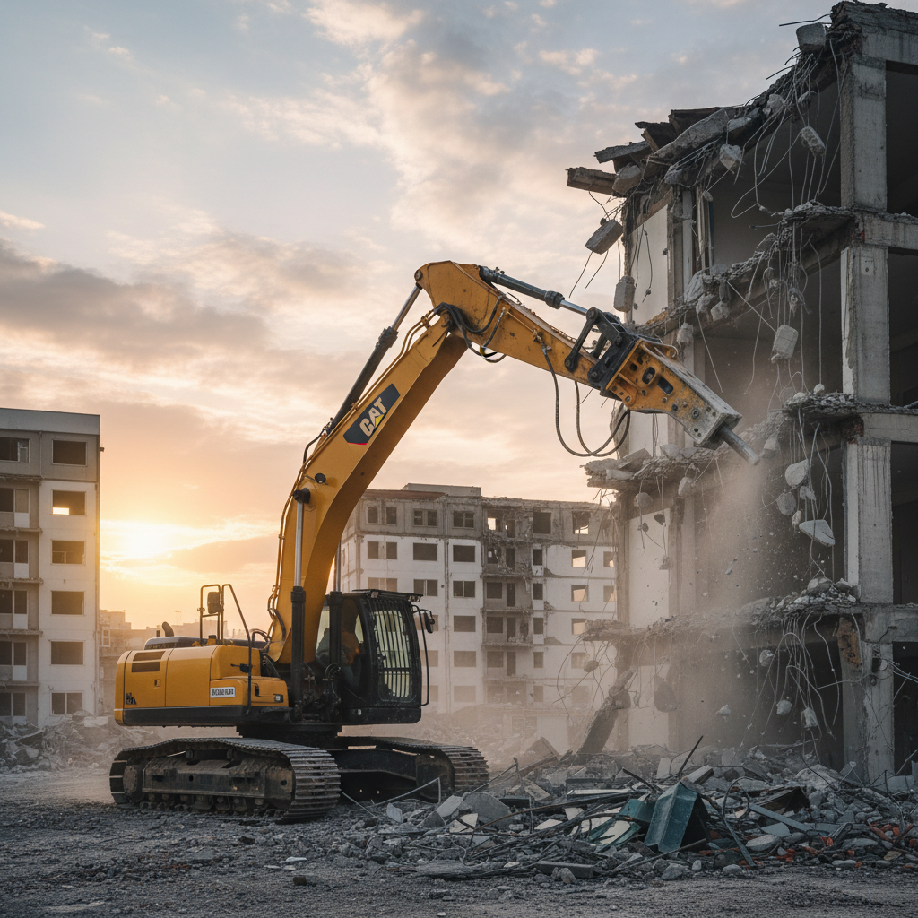 Crawler Excavator For Demolition Projects