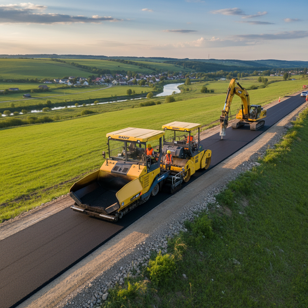 Sany Machine For Road Infrastructure