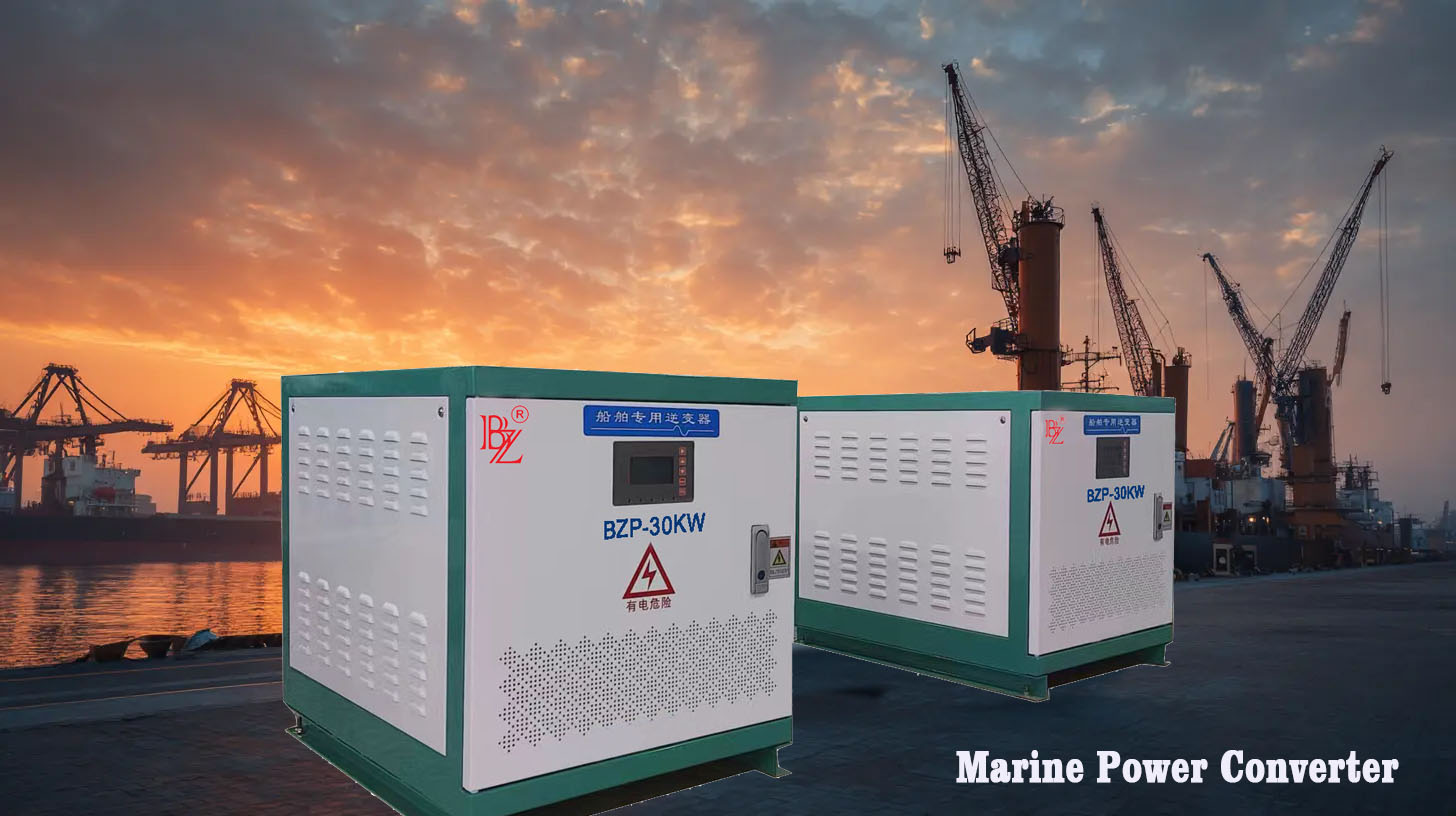 Inverter di bordo con certificazione della società di classificazione CCS: conformi alla sicurezza, stabili ed efficienti