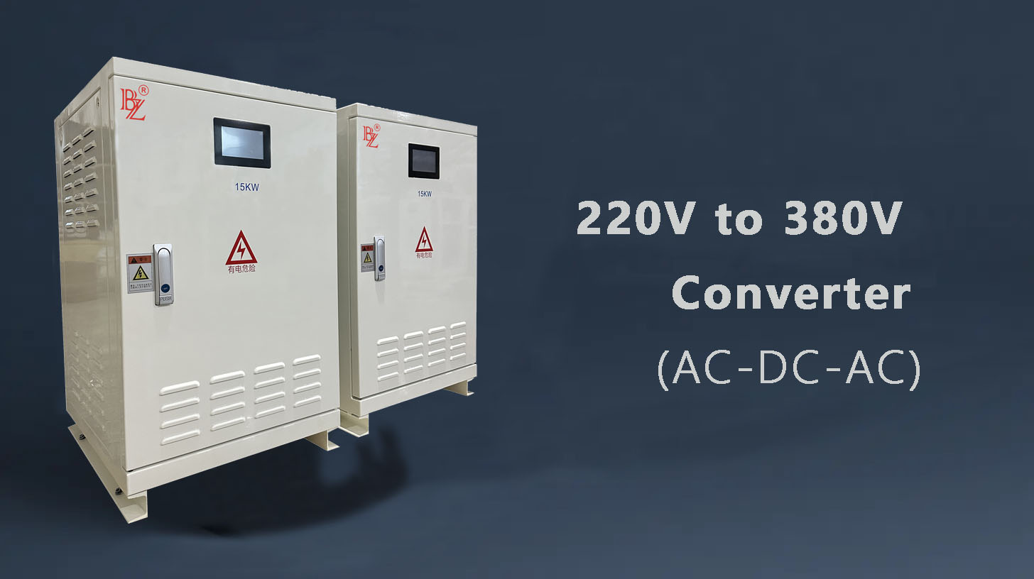 American Standard 120/240V Two-Phase to Three-Phase 380VAC Power Converter