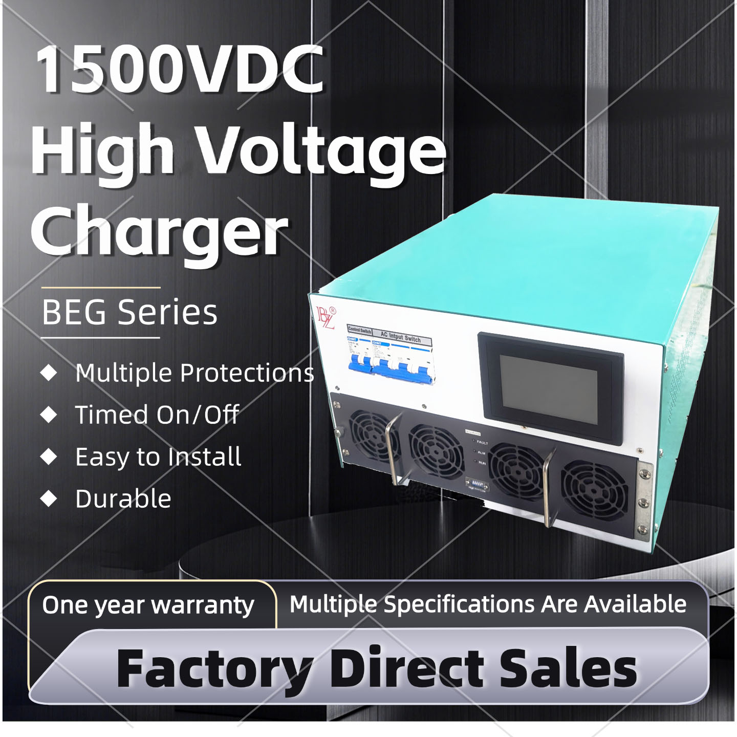 What is the Max Voltage of a DC Charger?