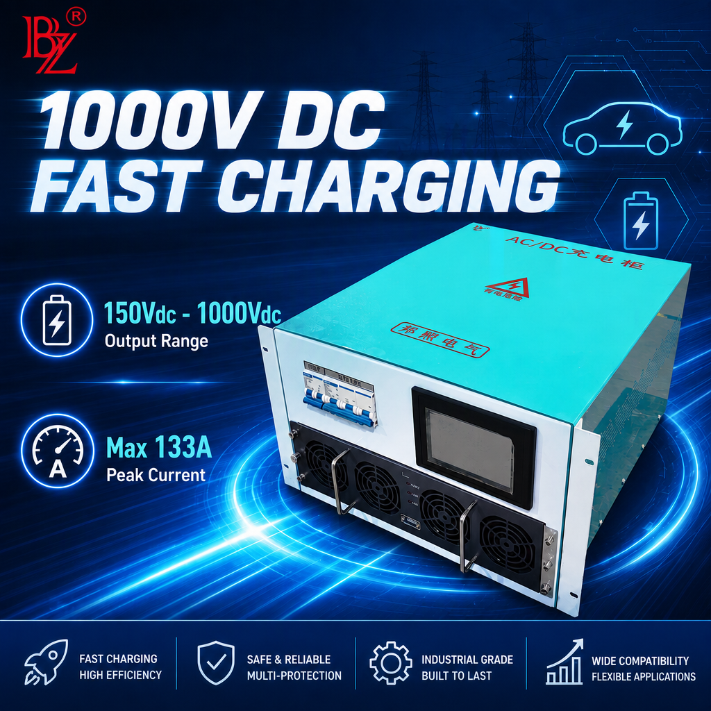 Bangzhao Electric Launches Industrial-Grade 40kW/133A High-Efficiency Three-Phase AC-DC Charger