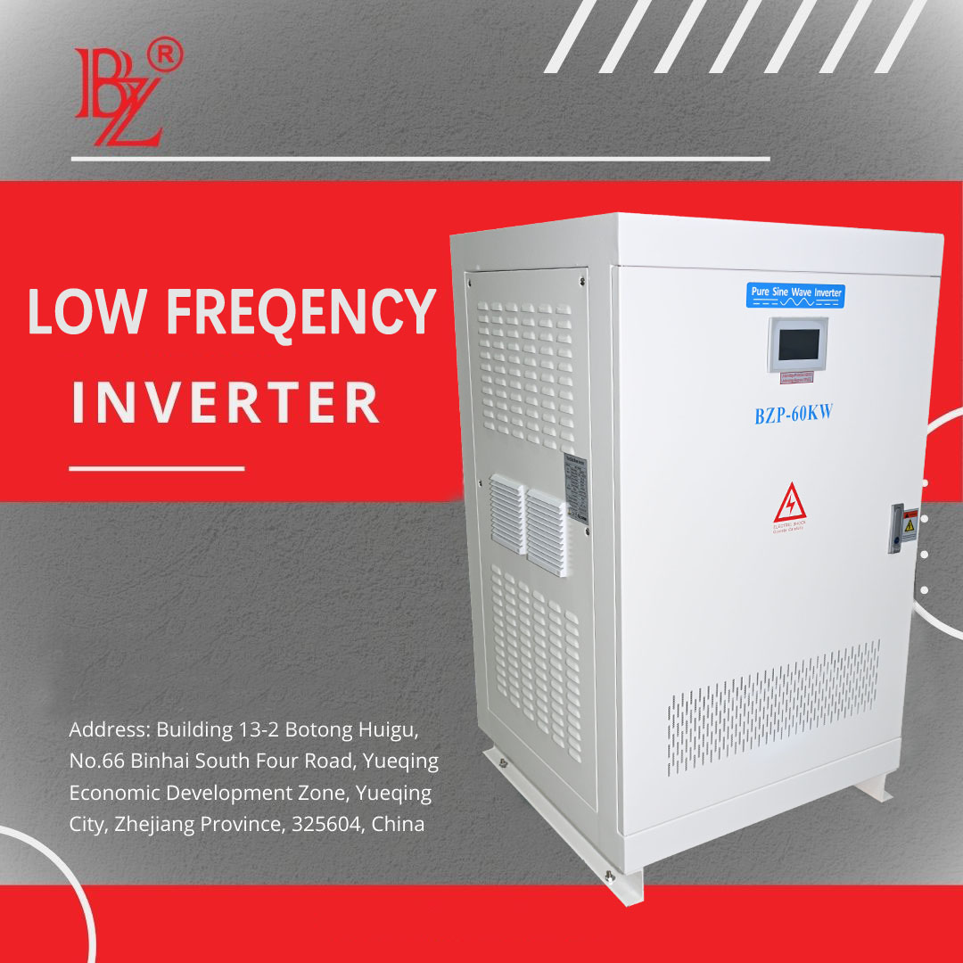 What are the disadvantages of a low-frequency inverter?