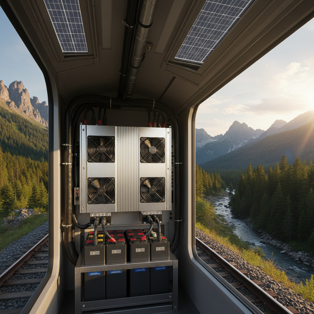 Off Grid Inverter For Railway Train