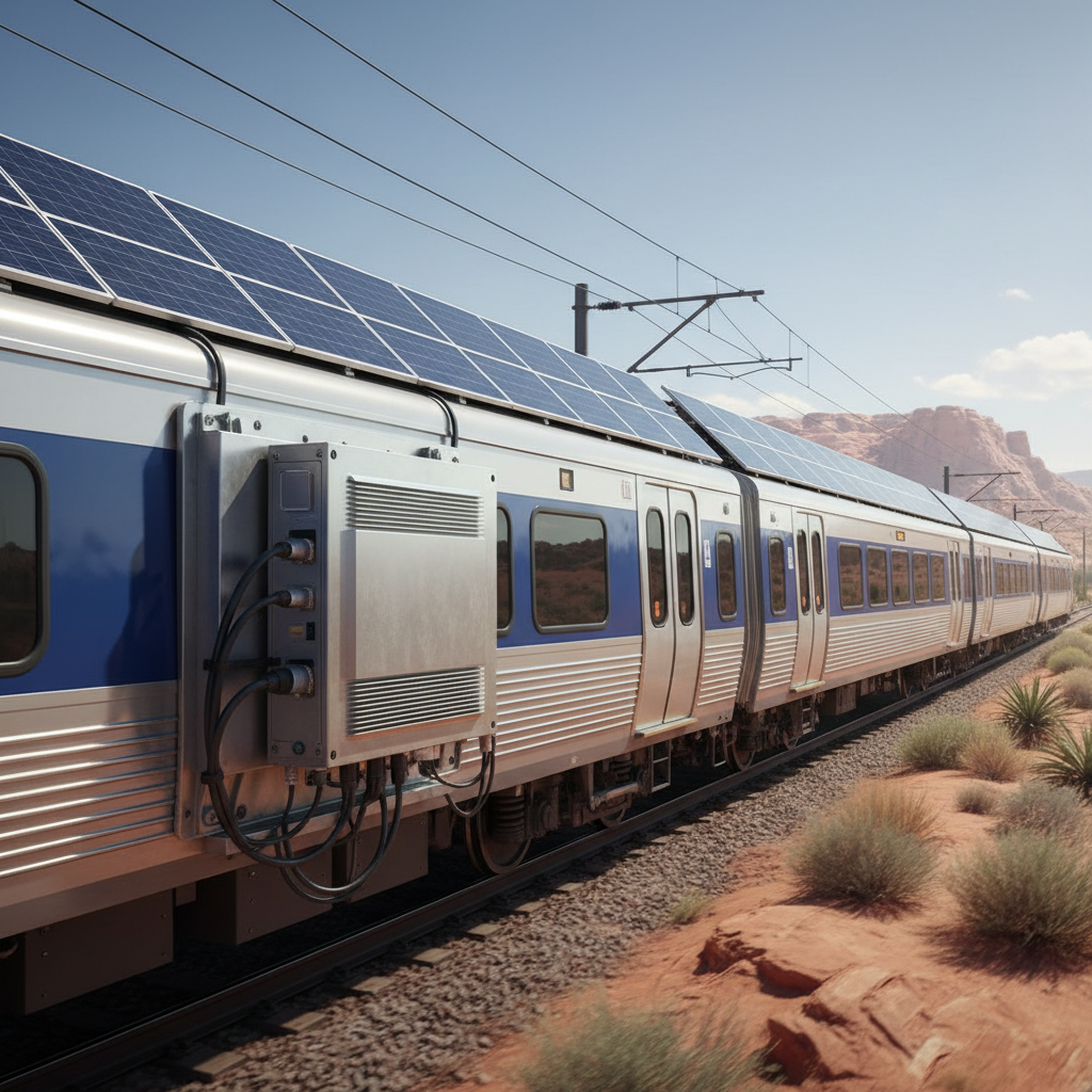 10kw Solar Inverter For Railway Train