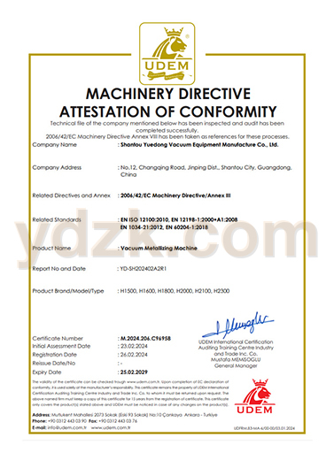 The CE certificate of Eu