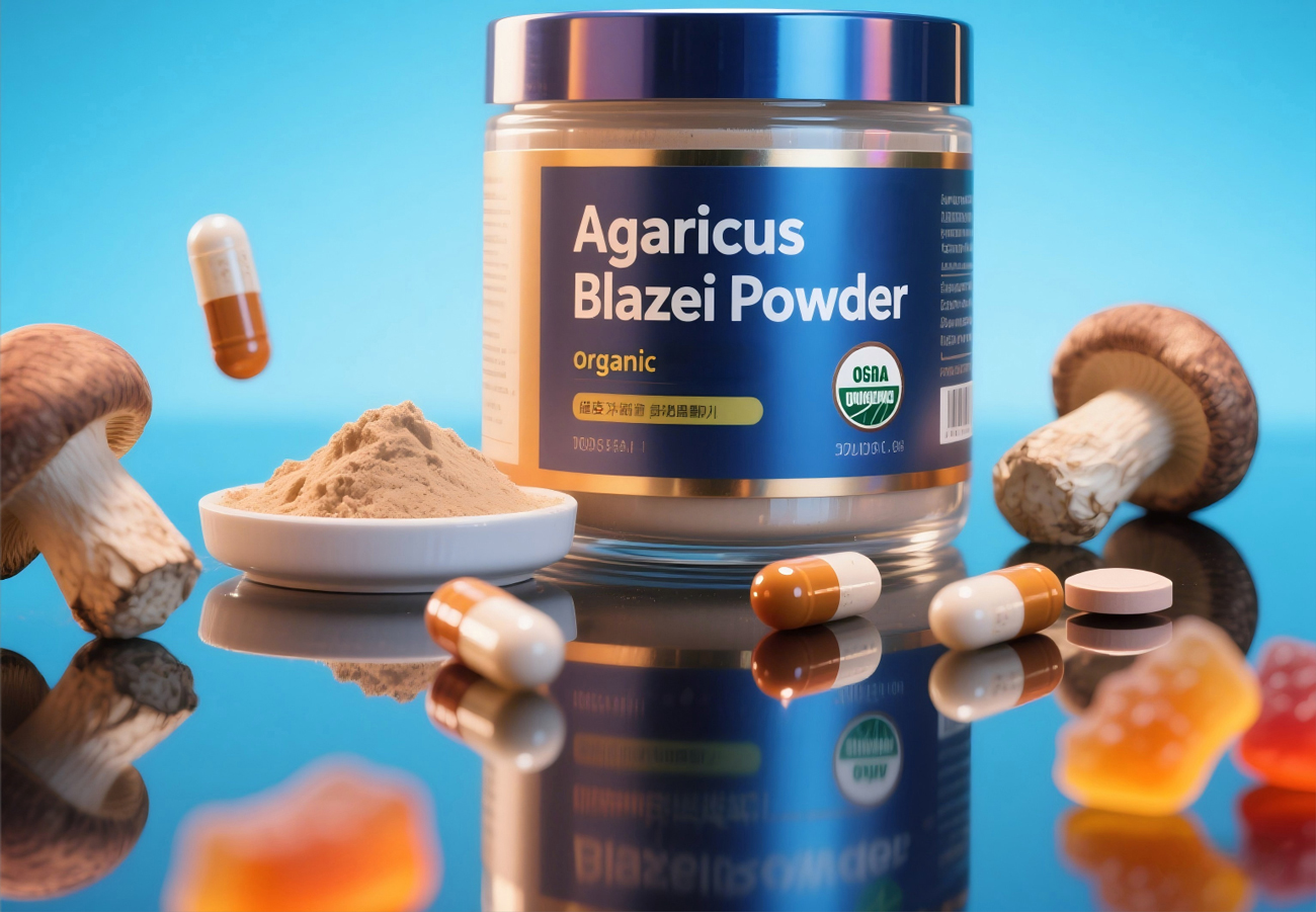 Organic-Agaricus-Blazei-Powder