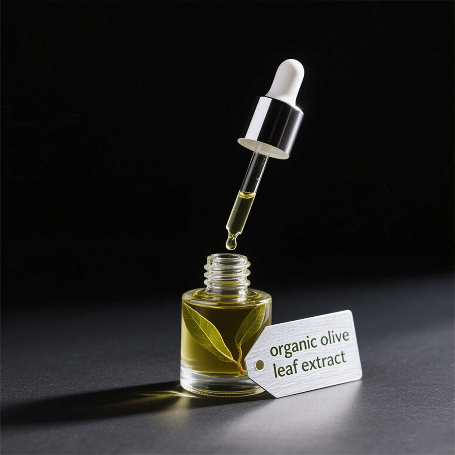 organic olive leaf powder