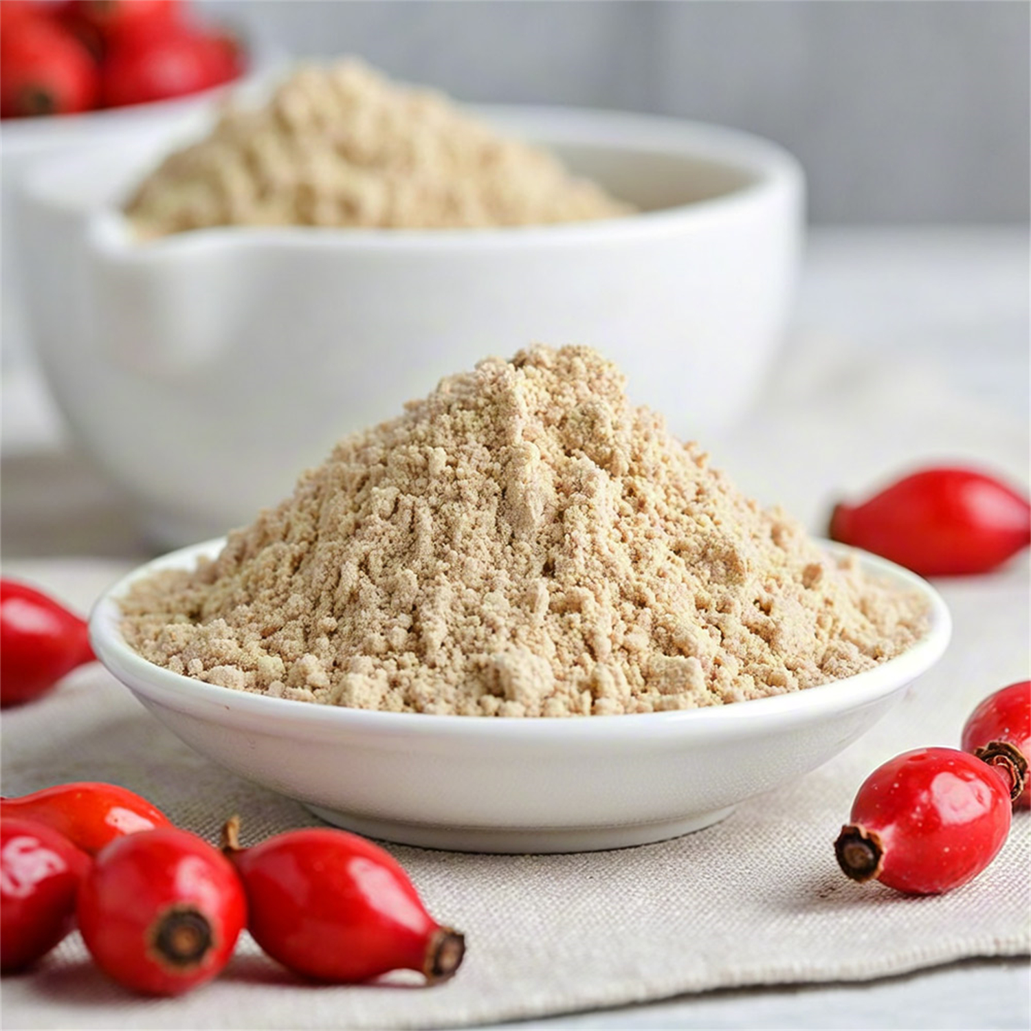 organic rosehip fruit powder