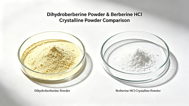 Er dihydroberberin det samme som berberinhydrochlorid?