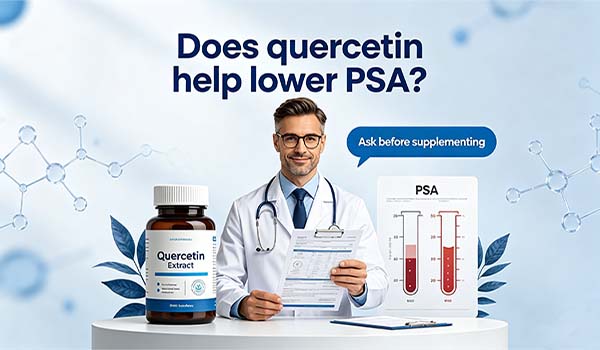 Quercetina ajută la scăderea PSA?