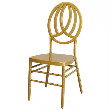 Golden Chiavari tiffany Chair with Cross Back for Event