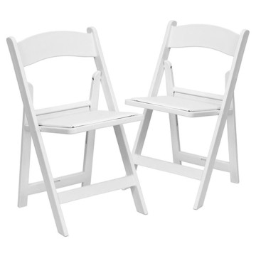 Hercules Series Plastic White Folding Chair for Wedding