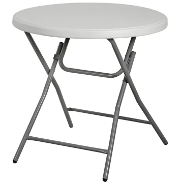 Round Plastic Folding Table for Event Party