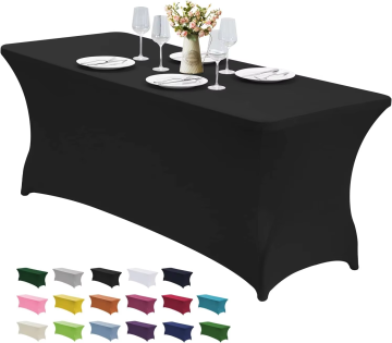 Stretch Fitted Spandex Table Cloth for Wedding event