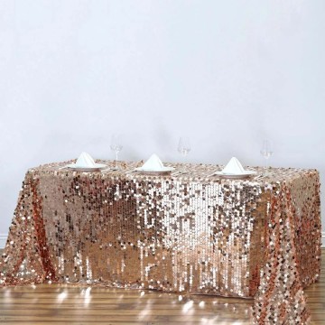 Sequin 90"x132" Rectangle Tablecloth