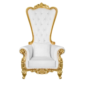 Gold Royal Throne Chair for Wedding