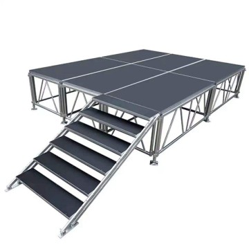 Tuv Fast Install Aluminum Portable Stage For Concert