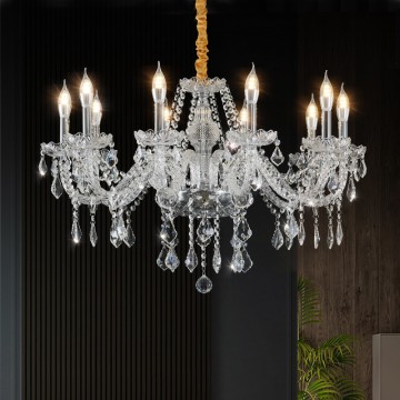 Wedding Ceiling Decoration Glass K9 Crystal Chandelier