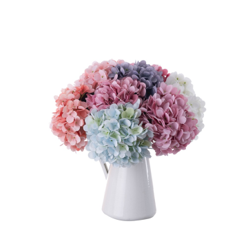 Artificial Silk Hydrangea Flower Wedding Bouquets Table Centerpieces