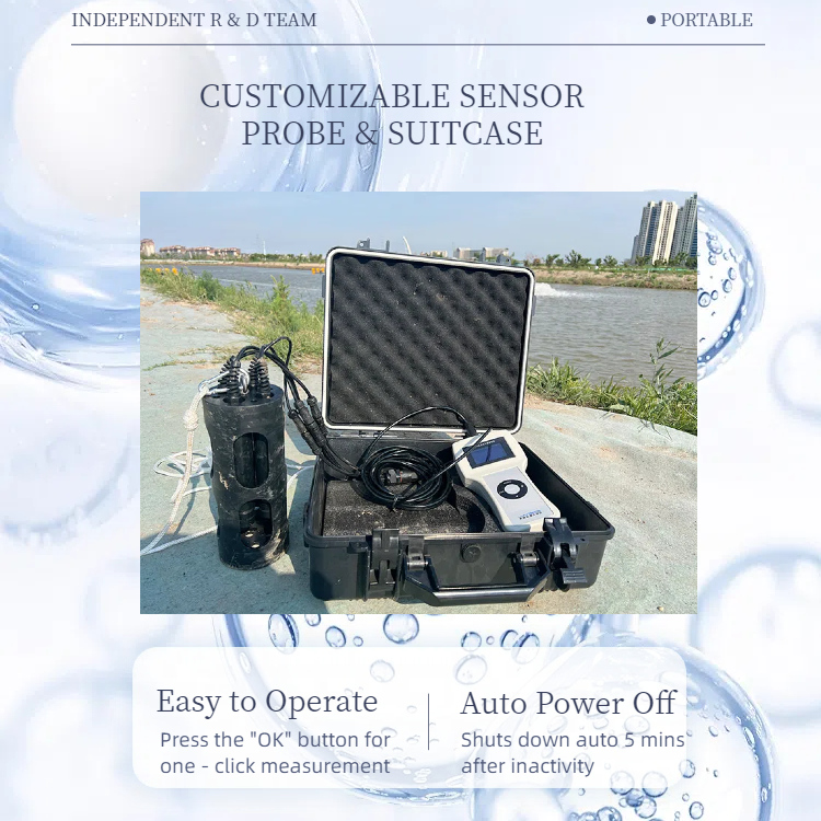 Portable Multi-Parameter Water Quality Analyzer wi01
