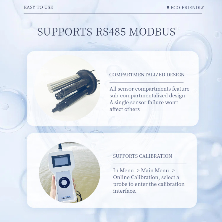 Portable Multi-Parameter Water Quality Analyzer wi03