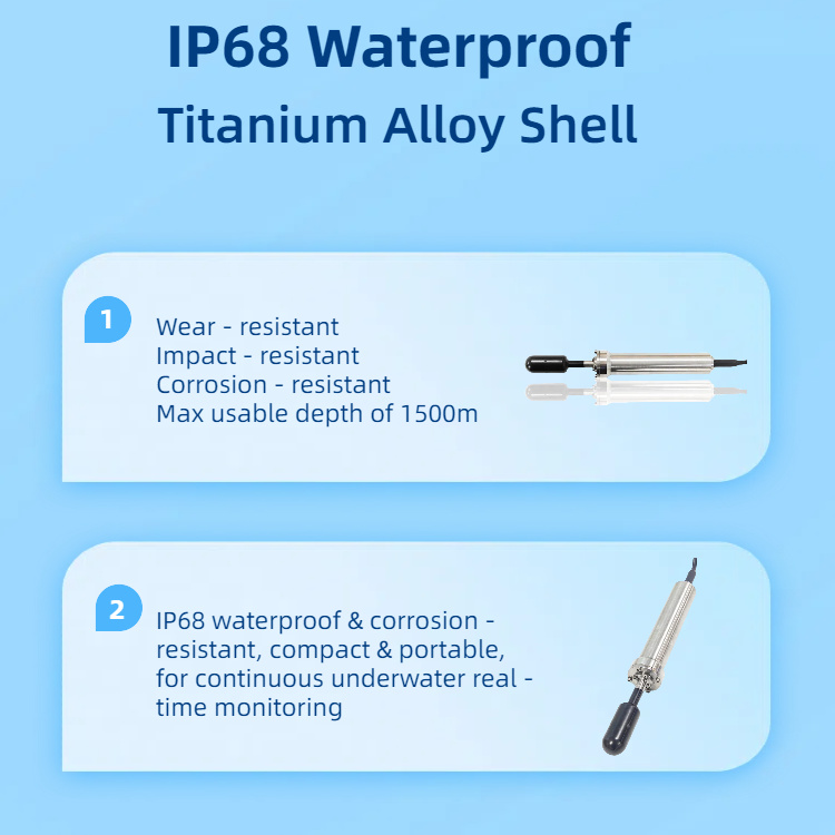 IP68 Titanium Alloy Marine Current Meter for Ocean04