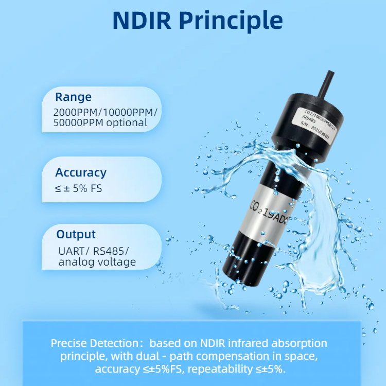 Portable Dissolved Carbon Dioxide Sensor CO₂ Analy03