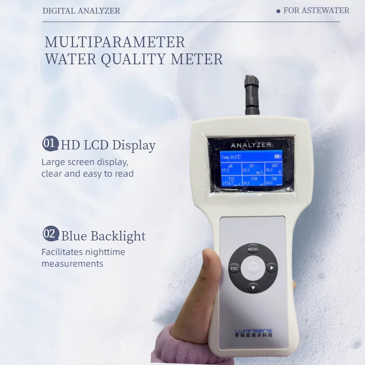 Portable Fluorescence O₂ Sensor Dissolved Oxygen M01