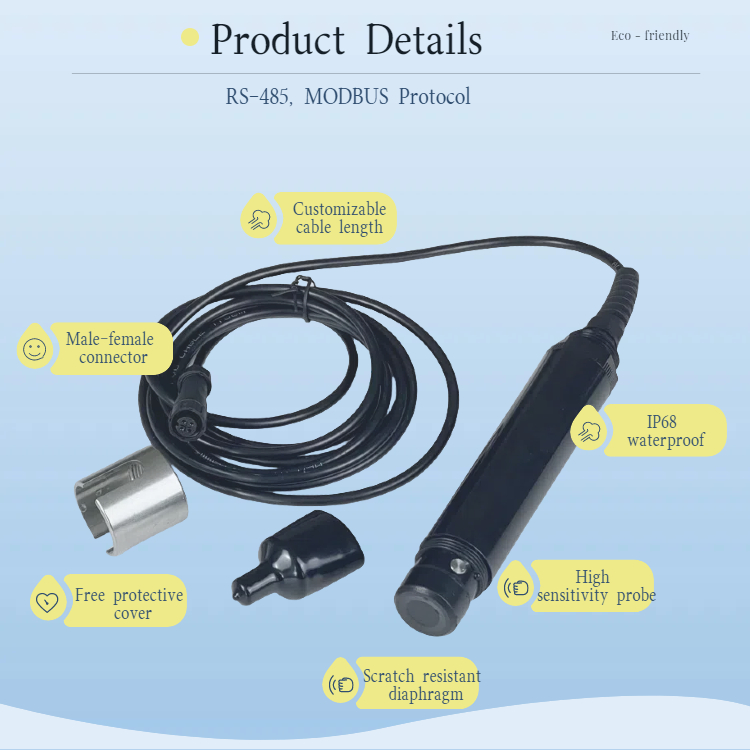 Portable Fluorescence O₂ Sensor Dissolved Oxygen M05