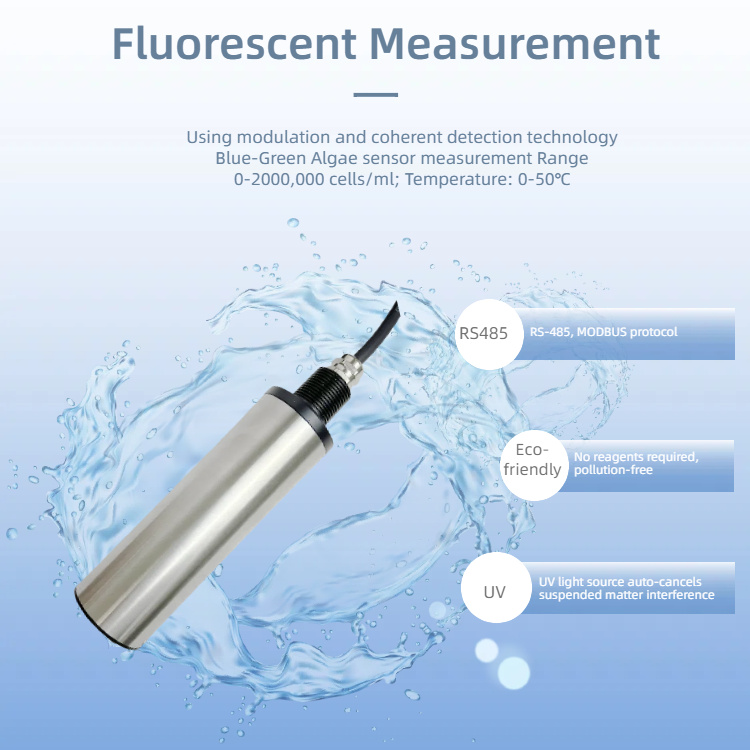 UV Fluorescent BGA Meter Blue-Green Algae Sensor f03